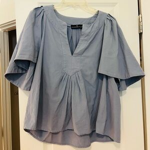 Pomander Place flutter sleeve top